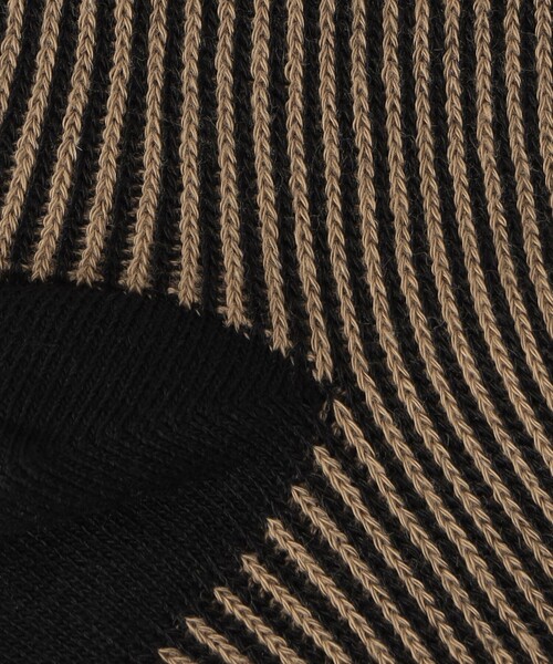 green label relaxing（グリーンレーベルリラクシング）の「リンクス クルー ソックス/靴下 / キッズ  20cm-22cm（ソックス/靴下・キッズ・ブラウン/ベージュ/ネイビー・20-22cm）」の4枚目の写真