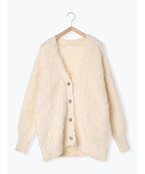 ehka sopo（エヘカソポ）の「Vネックモンスターカーディガン（カーディガン/ボレロ・レディース・ピンク/ブルー/キナリ/ミント・F）」の13枚目の写真