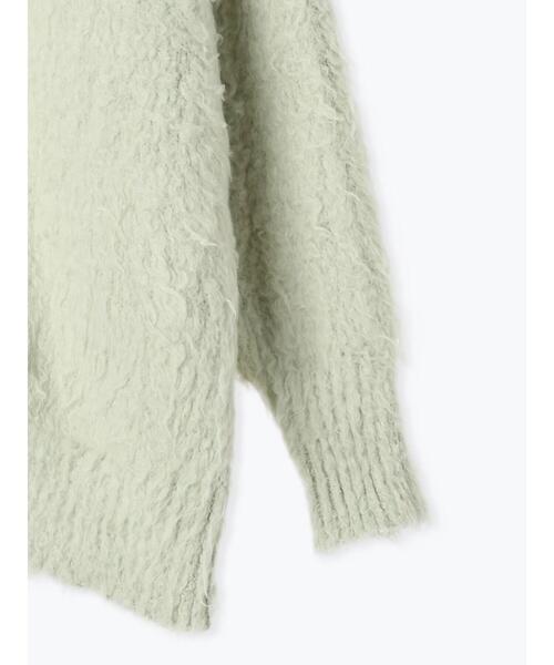 ehka sopo（エヘカソポ）の「Vネックモンスターカーディガン（カーディガン/ボレロ・レディース・ピンク/ブルー/キナリ/ミント・F）」の17枚目の写真