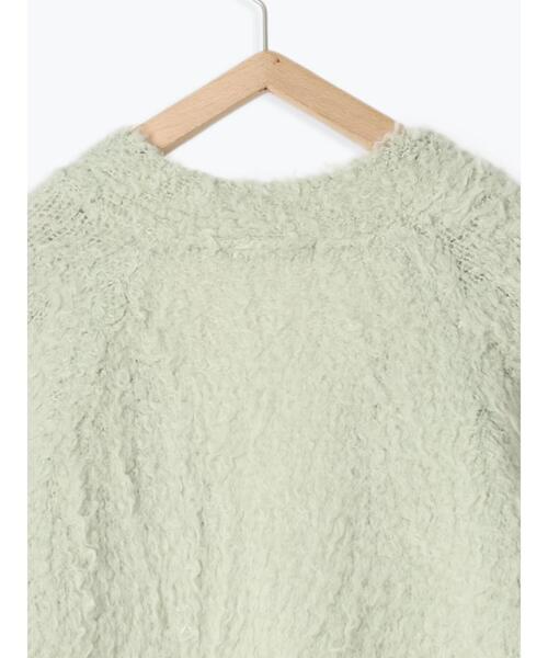 ehka sopo（エヘカソポ）の「Vネックモンスターカーディガン（カーディガン/ボレロ・レディース・ピンク/ブルー/キナリ/ミント・F）」の19枚目の写真