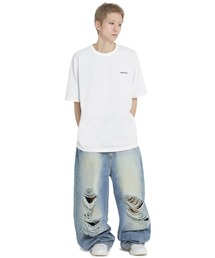 ★OY★VINTAGE WIDE VOLUME PANTS - WASHED BLUE★正規品/人気 OY/オーワイ』VINTAGE WIDE VOLUME PANTS/ヴィンテージワイド