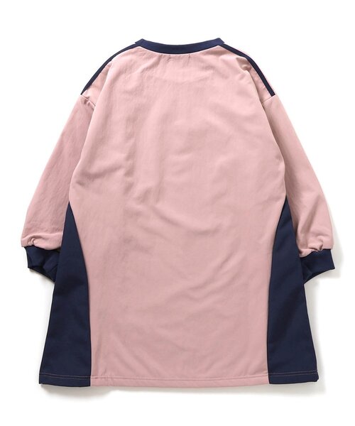 algy（アルジー）の「あったかゲームロゴワンピ（ワンピース・キッズ・ピンク/オフホワイト/ブラック・SMALL/MEDIUM/X-SMALL/XX-SMALL）」の7枚目の写真