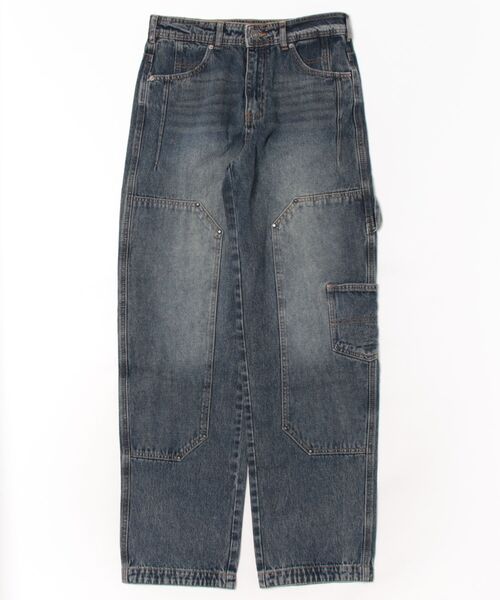 Desigual(デシグアル)の「COW デニムロングパンツ(デニムパンツ・レディース・ブルー・44/42/40/38/36/34)」の7枚目の写真