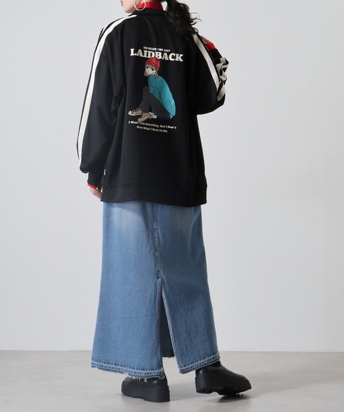 Red Cap Girl（レッドキャプガール）の「RED CAP GIRL ジャージRCGバックプリントトラックジャケット（ジャージ・メンズ・アイボリー/ブラック/ワイン・M/L）」の17枚目の写真