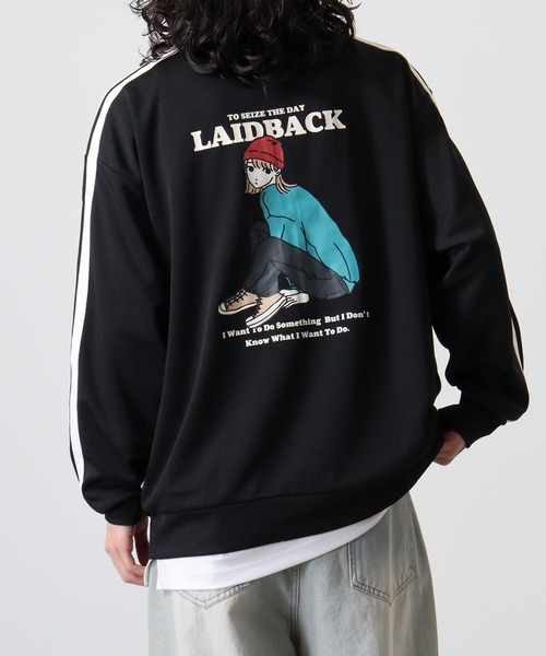 Red Cap Girl（レッドキャプガール）の「RED CAP GIRL ジャージRCGバックプリントトラックジャケット（ジャージ・メンズ・アイボリー/ブラック/ワイン・M/L）」の20枚目の写真