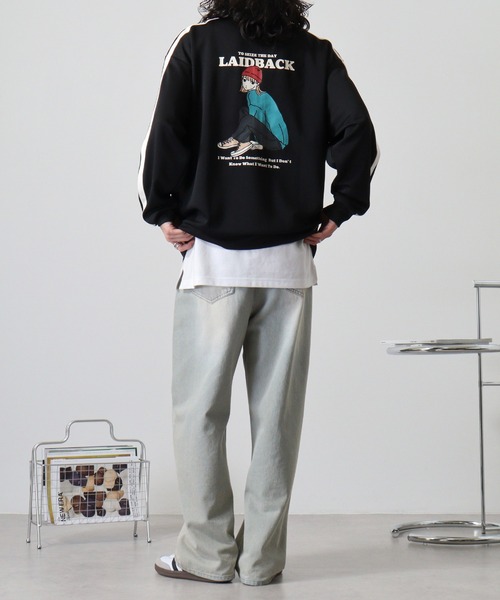 Red Cap Girl（レッドキャプガール）の「RED CAP GIRL ジャージRCGバックプリントトラックジャケット（ジャージ・メンズ・アイボリー/ブラック/ワイン・M/L）」の21枚目の写真