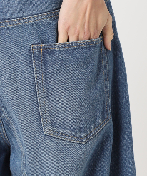 journal standard L'essage(ジャーナルスタンダードレサージュ)の「アンティークデニム ギャザーパンツ(デニムパンツ・レディース・ブルー・38/36)」の10枚目の写真