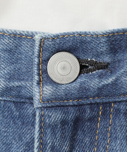journal standard L'essage(ジャーナルスタンダードレサージュ)の「アンティークデニム ギャザーパンツ(デニムパンツ・レディース・ブルー・38/36)」の6枚目の写真