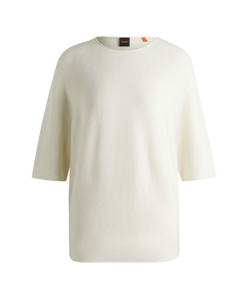 セール】シームレスセーター ストラクチャードニット（Tシャツ