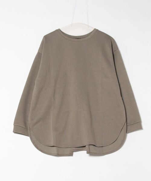 BELLUNA PLUS(ベルーナ)の「バックリボンデザイン裾ラウンドチュニック(チュニック・レディース・ピンク/ブルー/オリーブ/モカ・LARGE/MEDIUM/X-LARGE)」の3枚目の写真