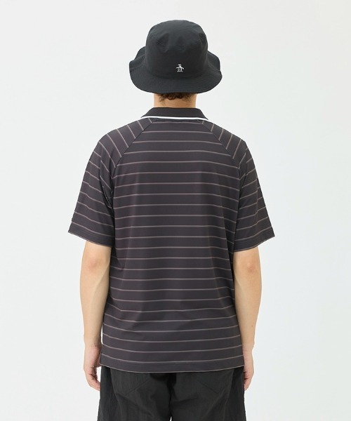 Penguin by Munsingwear（ペンギン バイ マンシングウェア）の「HOME GOLF GAME shirt（Tシャツ/カットソー・メンズ・ブラック/グリーン・M/XL/L）」の5枚目の写真
