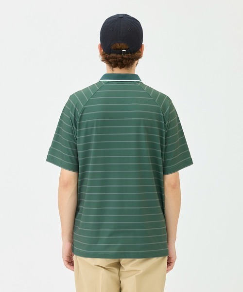 Penguin by Munsingwear（ペンギン バイ マンシングウェア）の「HOME GOLF GAME shirt（Tシャツ/カットソー・メンズ・ブラック/グリーン・M/XL/L）」の10枚目の写真