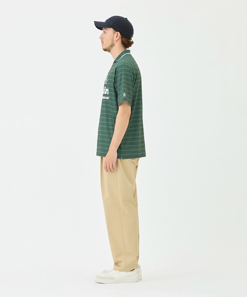 Penguin by Munsingwear（ペンギン バイ マンシングウェア）の「HOME GOLF GAME shirt（Tシャツ/カットソー・メンズ・ブラック/グリーン・M/XL/L）」の12枚目の写真