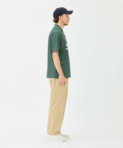 Penguin by Munsingwear（ペンギン バイ マンシングウェア）の「HOME GOLF GAME shirt（Tシャツ/カットソー・メンズ・ブラック/グリーン・M/XL/L）」の14枚目の写真