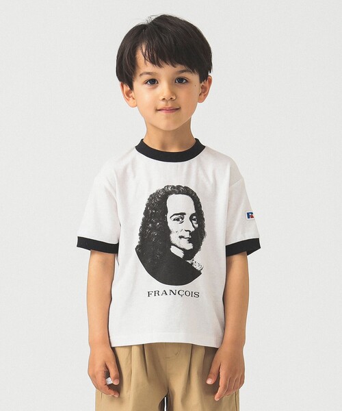 RUSSELUNO グラフィックTシャツ ホワイト RUSSELUNO グラフィックTシャツ ホワイト RUSSELUNO
