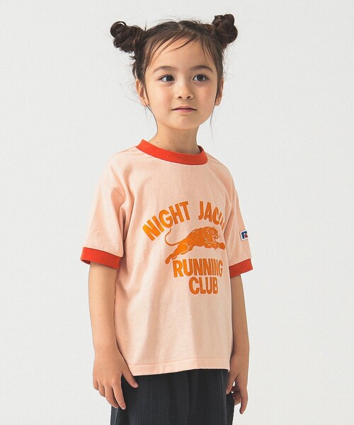 tシャツ Russell Athletic/ラッセルアスレティック Kids Tri-Blend Classic Ringer Tシャツ 3色展開 レ Russell Athletic tシャツ Athletic/ラッセルアスレティック