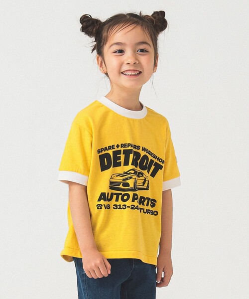 RUSSELL ATHLETIC 売れ筋商品|||ラッセル アスレティック Tシャツ トップス レディース Tank tops Yellow セール】RUSSELL ATHLETIC / クラシック リンガー Tシャツ