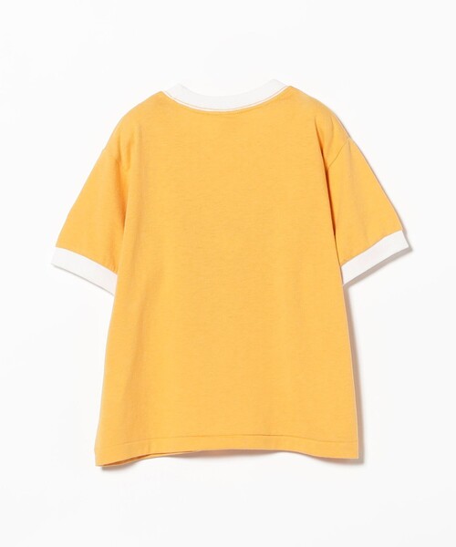 RUSSELL ATHLETIC 売れ筋商品|||ラッセル アスレティック Tシャツ トップス レディース Tank tops Yellow セール】RUSSELL ATHLETIC / クラシック リンガー Tシャツ