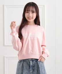 Tシャツ/カットソー（ピンク/桃色系・ライン柄）ファッション