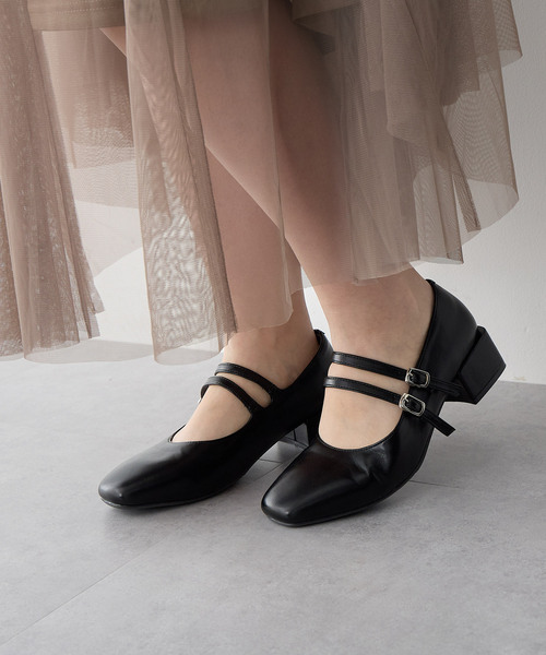 セール】【anyfee/プラスサイズ】la farfa SHOES 4cmヒール