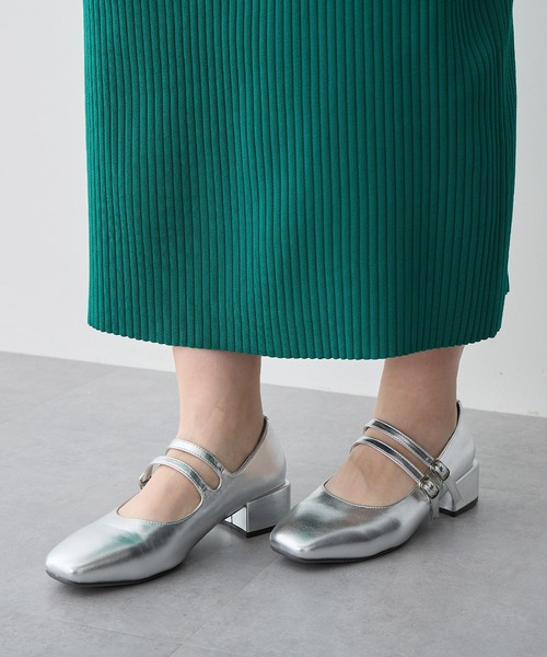 フランスラフ　 セール】【anyfee/プラスサイズ】la farfa SHOES 4cmヒール