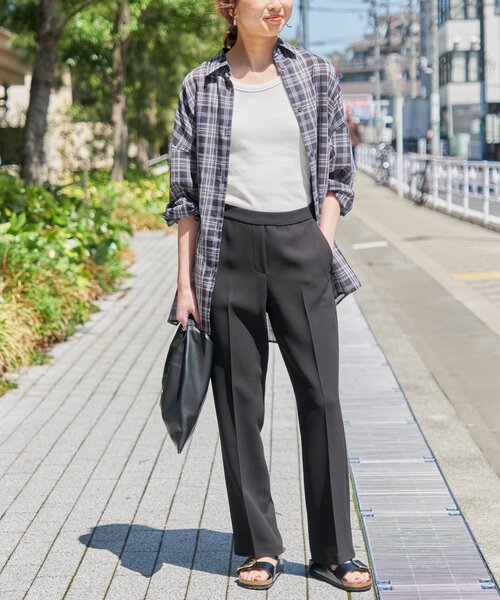 追加》イージーバックスリットパンツ（スラックス）｜Spick