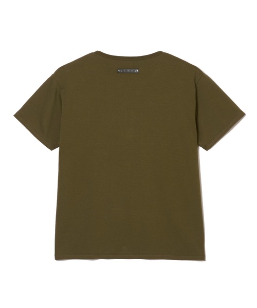 CRIMIE(クライミー)の「EDDIE SHORT LENGTH HENRY NECK T SHIRT(Tシャツ/カットソー・メンズ・カーキ/ホワイト/ブラック・XXL/XL/L/M/S)」の4枚目の写真