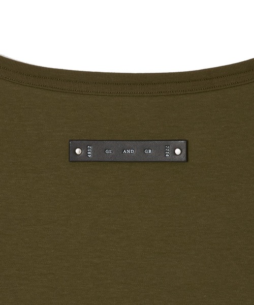 CRIMIE(クライミー)の「EDDIE SHORT LENGTH HENRY NECK T SHIRT(Tシャツ/カットソー・メンズ・カーキ/ホワイト/ブラック・XXL/XL/L/M/S)」の6枚目の写真