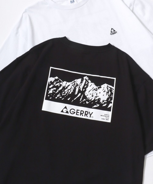 GERRY(ジェリー)の「GERRY/ジェリー オーバーサイズ アウトドア バックプリント ロゴ ワンポイン刺繍 半袖Tシャツ/レディース メンズ(Tシャツ/カットソー・メンズ・ホワイト系その他/ブラック系その他/ブラック/ホワイト/ホワイト系その他2/ブラック系その他2/ホワイト系その他3/ブラック系その他4/ブラック系その他6/ホワイト系その他4/ブラック系その他3/ブラック系その他5/ホワイト系その他5/ホワイト系その他6・M/L/LL)」の8枚目の写真