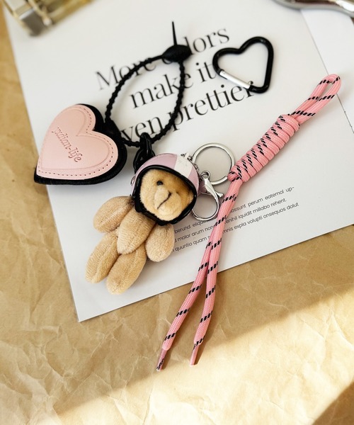 NOLITA / ノリータ 】リアル ヘルメット ベア クマ チャーム ロープ