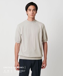 ユナイテッドアローズ　グレー ハイネック セーター beauty & youth ユナイテッドアローズ グレー タートルネック