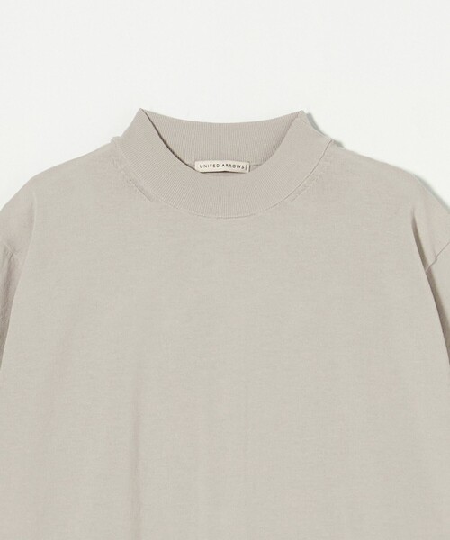 ショートスリーブ モックネックニット UA COZY ーウォッシャブル