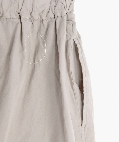 COSMIC WONDER（コズミックワンダー）の「Organic cotton broadcloth Tattuke pants（その他パンツ・レディース・ライトグレー/ブラック・0/1/3/4）」の6枚目の写真