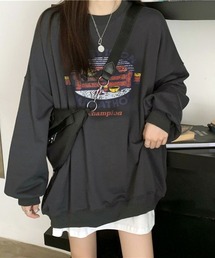 [NARULA/ナルラ]グラフィック ロングスリーブTシャツ(CZ)