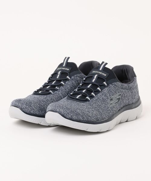 SKECHERS(スケッチャーズ)の「【SKECHERS】 SUMMITS-FORTON(スニーカー・メンズ・ネイビー/ブラック・25.0cm/25.5cm/26.0cm/26.5cm/27.0cm/28.0cm)」の1枚目の写真