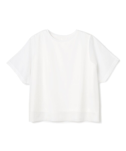 UNFILO(アンフィーロ)の「シアーレイヤードT(Tシャツ/カットソー・レディース・ホワイト系/ターコイズブルー系/ブラック系/ダークブラウン系・SMALL/MEDIUM)」の16枚目の写真