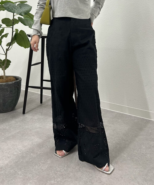 mystic パネルレースパンツ セール】パネルレースパンツ（その他パンツ）｜mystic