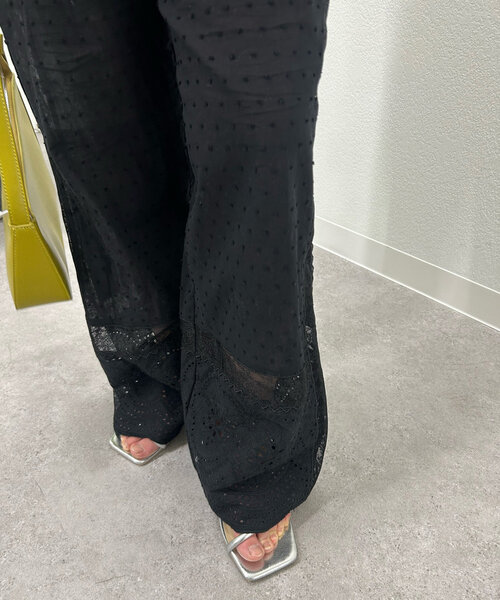 mystic パネルレースパンツ セール】パネルレースパンツ（その他パンツ）｜mystic
