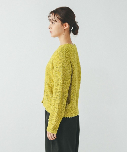 GLOBAL WORK(グローバルワーク)の「フェザータッチVカーデ長袖/321324(カーディガン/ボレロ・レディース・オフホワイト/ブラック/ブルー系その他2/グリーン系その他3・LARGE/MEDIUM)」の22枚目の写真