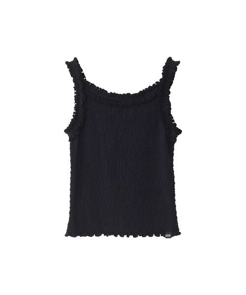 HYSTERIC GLAMOUR（ヒステリックグラマー）の「LEVITATED GIRLワッペン キャミソール（キャミソール・レディース・グリーン/オレンジ/ブラック・FREE）」の8枚目の写真