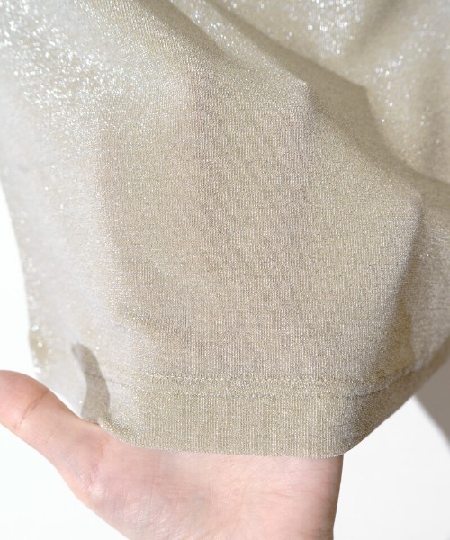 flower（フラワー）の「シャイニーブラトップ（キャミソール・レディース・シルバー/ゴールド・FREE）」の12枚目の写真