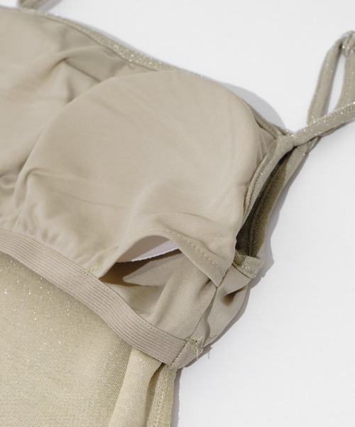 flower（フラワー）の「シャイニーブラトップ（キャミソール・レディース・シルバー/ゴールド・FREE）」の15枚目の写真