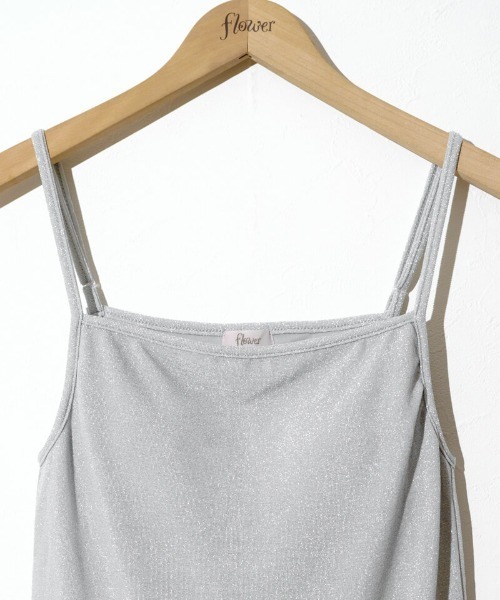 flower（フラワー）の「シャイニーブラトップ（キャミソール・レディース・シルバー/ゴールド・FREE）」の17枚目の写真