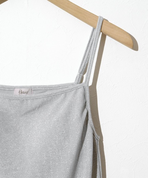 flower（フラワー）の「シャイニーブラトップ（キャミソール・レディース・シルバー/ゴールド・FREE）」の18枚目の写真