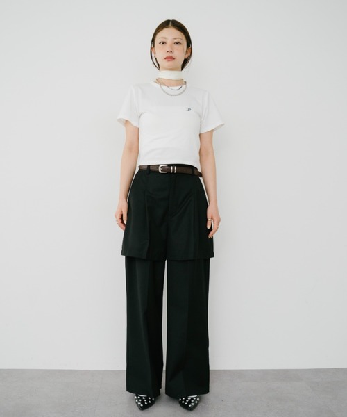パンツ PANTS LAYERED YAK MINISKIRT PANTS LAYERED YAK MINISKIRT （PANTS LAYERED YAK MINISKIRT