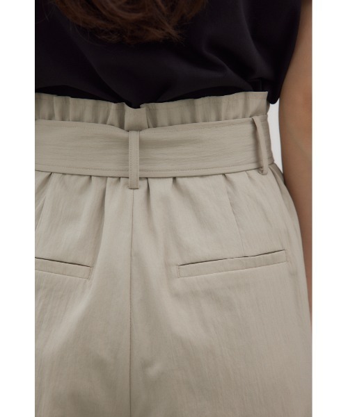 crie conforto（クリーコンフォルト）の「フロントラップワイドパンツ　ベルト取り外し可能（その他パンツ・レディース・ピンク/ベージュ/ブラック・MEDIUM/SMALL）」の11枚目の写真