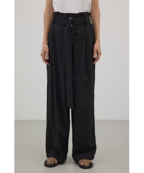 crie conforto（クリーコンフォルト）の「フロントラップワイドパンツ　ベルト取り外し可能（その他パンツ・レディース・ピンク/ベージュ/ブラック・MEDIUM/SMALL）」の17枚目の写真