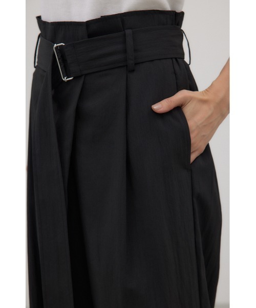 crie conforto（クリーコンフォルト）の「フロントラップワイドパンツ　ベルト取り外し可能（その他パンツ・レディース・ピンク/ベージュ/ブラック・MEDIUM/SMALL）」の22枚目の写真