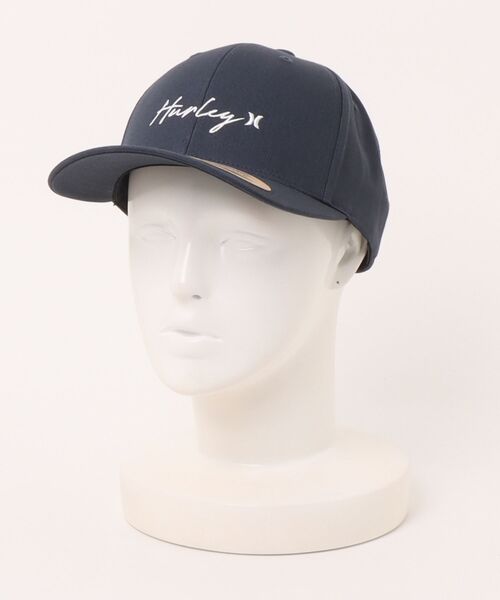 Hurley （ハーレー）の「【Hurley/ハーレー】ロゴキャップ　SCRIPT LOGO CAP　おしゃれなギフトに最適！（キャップ・メンズ・ブラック×ホワイト/カーキブラウン/ネイビー/ブラック/チャコールグレー/ダークグレー/ブルー系その他・FREE）」の7枚目の写真