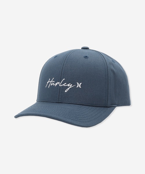 Hurley （ハーレー）の「【Hurley/ハーレー】ロゴキャップ　SCRIPT LOGO CAP　おしゃれなギフトに最適！（キャップ・メンズ・ブラック×ホワイト/カーキブラウン/ネイビー/ブラック/チャコールグレー・FREE）」の5枚目の写真